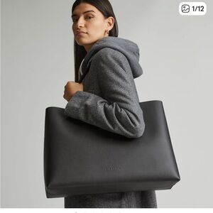 Everlane Market Black Tote